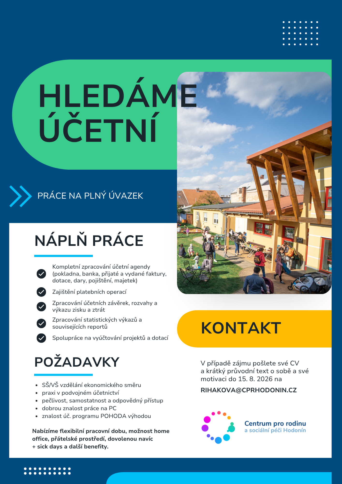 Workzspace: váš osobní přepínač mezi rolí mámy a pracující ženy Hodonín