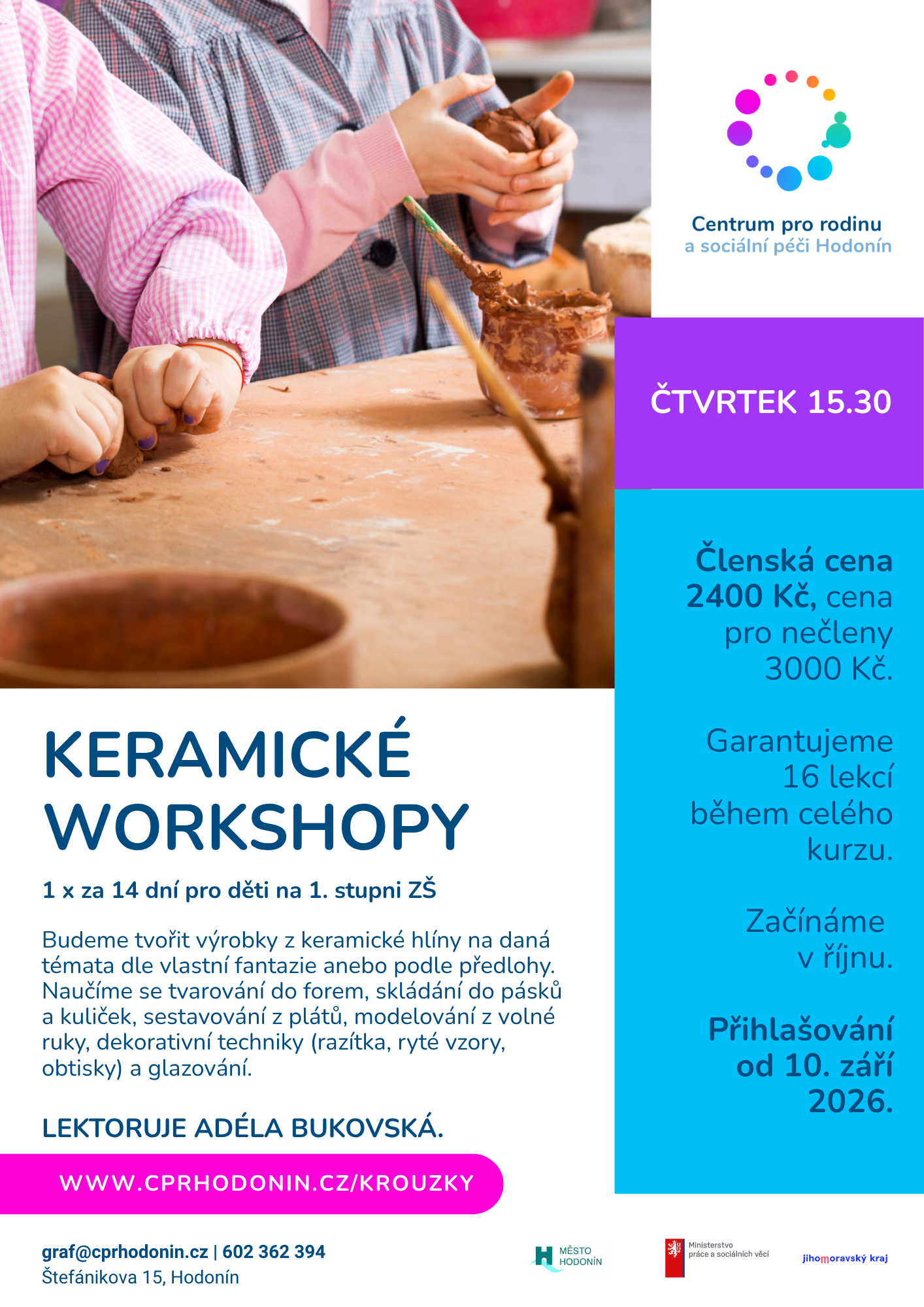 Keramické workshopy Hodonín Keramické workshopy Hodonín