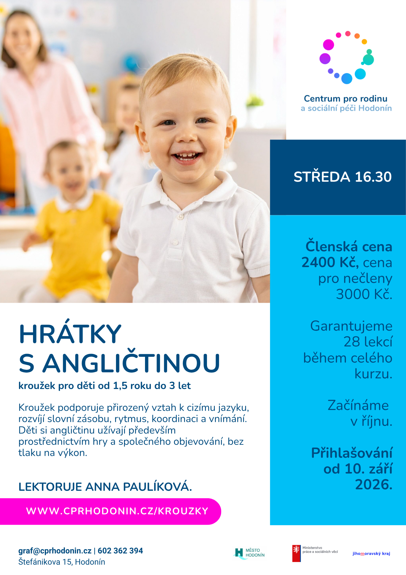 Hrátky s angličtinou I Hodonín Hrátky s angličtinou I Hodonín